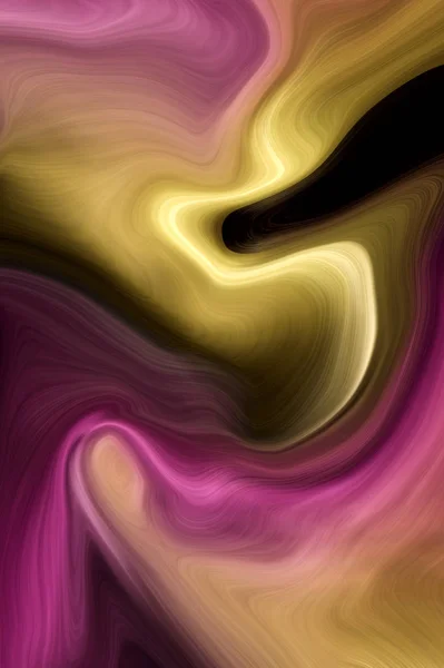 豪華な紫色と金色の液体色の背景 — ストック写真