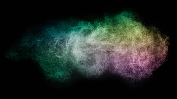 ผงกาแล็กซี่และสี Nebula กระจาย — ภาพถ่ายสต็อก