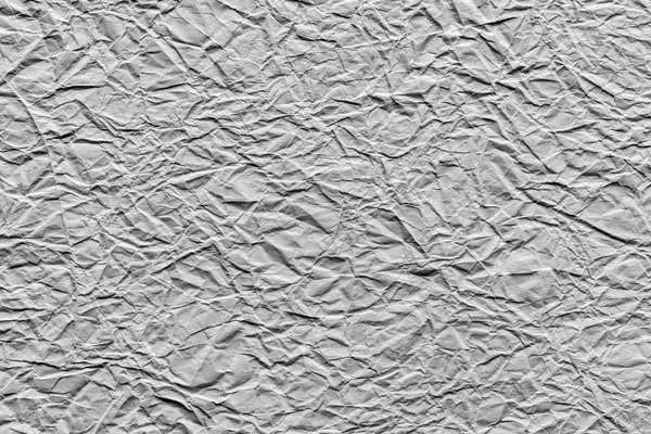 Old Crumpled Sheet Paper Gray Color Abstract Textured Background Wallpaper — Stock Photo, Image