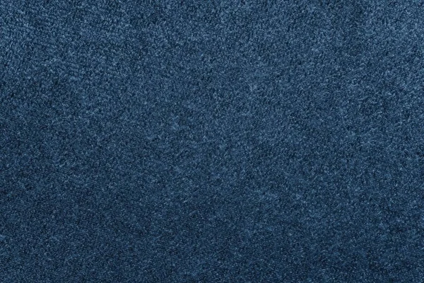 Macro Textuur Van Weefsel Van Een Fluwelen Van Indigo Blauw — Stockfoto
