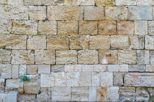 arka plan ve doku parçası closeup antik kale eski taş duvar