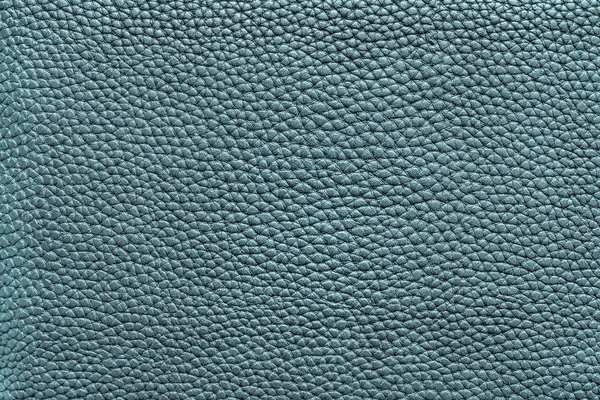 Bleu Vert Clair Fond Texture Abstraite Ondulée Matériau Cuir — Photo