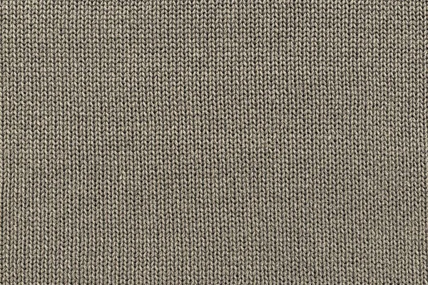 Achtergrond Van Gebreide Textuur Van Weefsel Van Beige Kleur Gebreide — Stockfoto