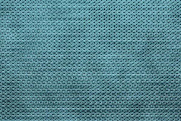 Abstract Knitted Texture Fabric Mesh Pattern Background Wallpaper Blue Color — Stock Photo, Image