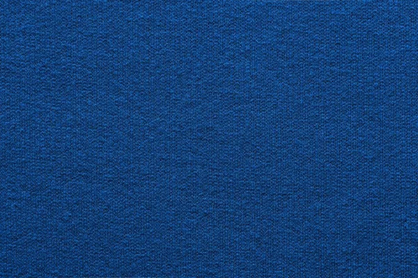 boşalt ve arka plan veya kumaş veya tekstil malzemenin soyut örme tekstürlü duvar kağıdı mavi renk bir closeup temizle