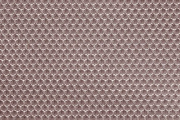 Uniform Corrugated Texture Synthetic Fabric Textile Material Pale Red Color — Stock Photo, Image