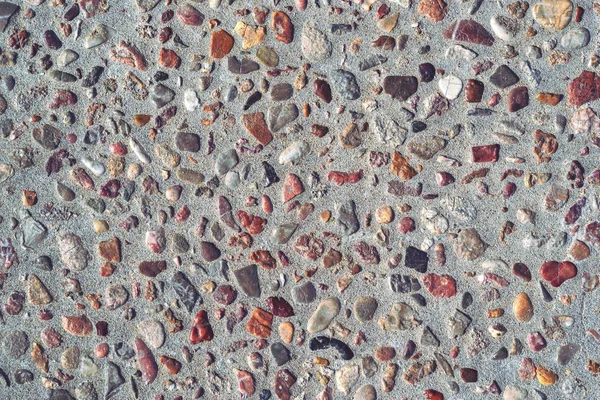Fleckige Textur Eines Abstrakten Steinmosaiks Nahaufnahme Für Einen Hintergrund Oder — Stockfoto