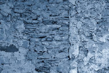 Soyut taş doku duvar kağıdı veya bir arka plan için mavi renk