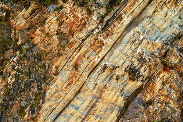 Textura Corrugada Abstracta Del Primer Plano Rocoso Para Fondo Natural — Foto de Stock