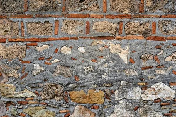 Rough Abstract Texture Stone Wall Background Closeup — Stock Photo, Image