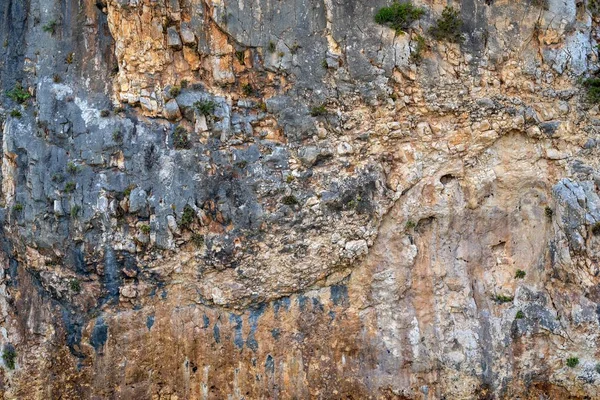 Alte Grobe Abstrakte Steinstruktur Nahaufnahme Für Einen Hintergrund — Stockfoto