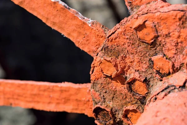 Soyut Parçası Değirmeni Için Eski Bir Tekerlek Tasarımını Bir Closeup — Stok fotoğraf