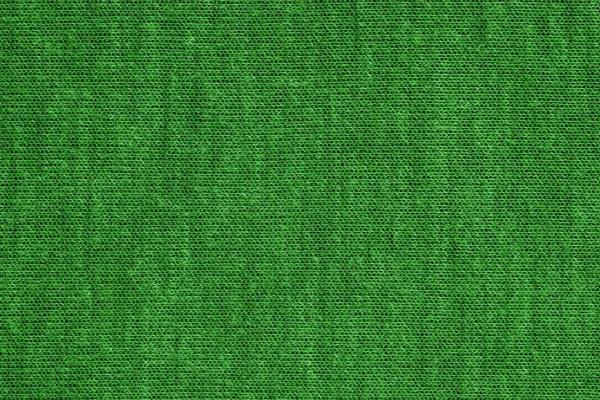 Texture Textile Material Jersey Closeup Monotonous Background Wallpaper Fashionable Green — Stock Photo, Image