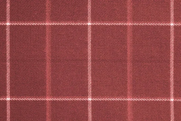Tecido Material Têxtil Com Padrão Quadriculado Close Para Fundo Elegante — Fotografia de Stock