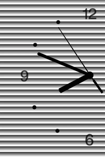 大きな時間ダイヤルの半分 — ストック写真
