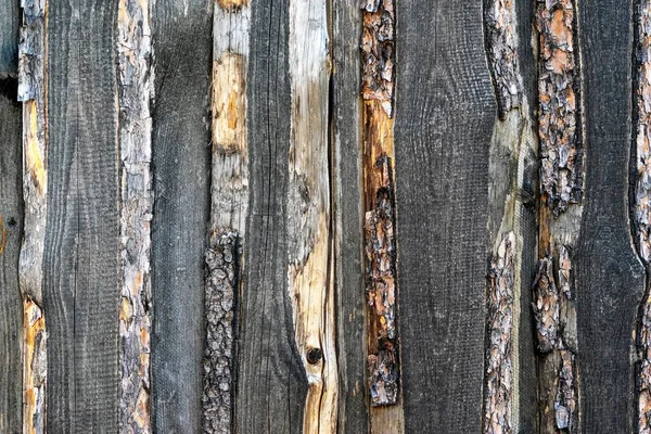 Текстурированный фон из грубых деревянных досок — стоковое фото