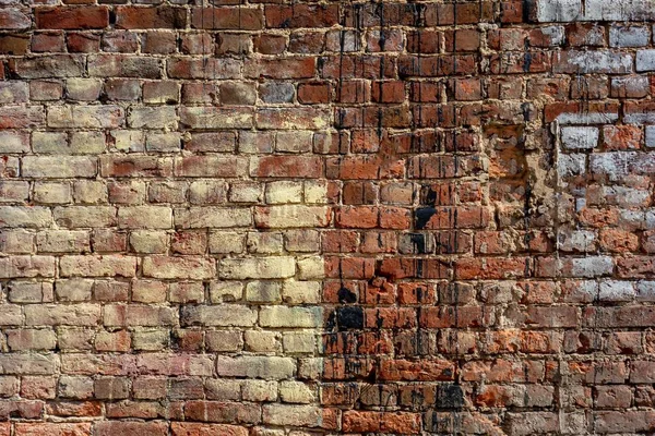 Vecchio muro di mattoni in stile grunge — Foto Stock