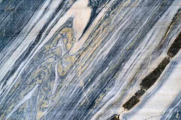 Natural Marble Texture Stone Marble Rock Closeup White Blue Color — Stock Photo, Image