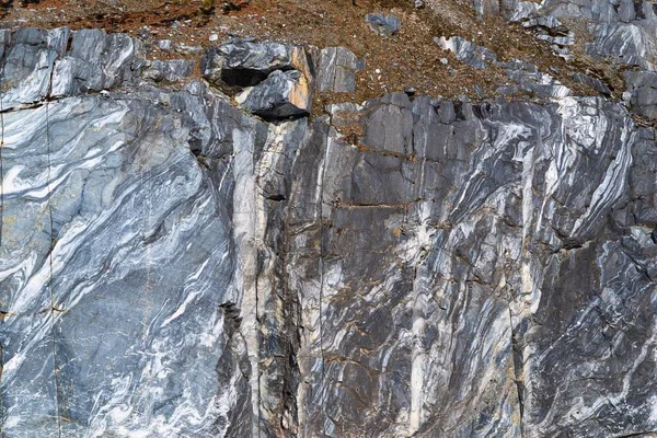 Part Stone Marble Rock Closeup Background — Stock Photo, Image