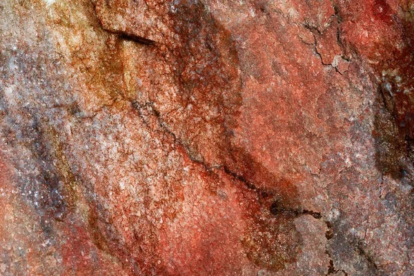 Abstract Texture Closeup Red Stone Marble Background — Stock Photo, Image