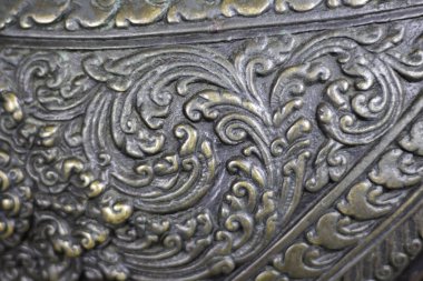 Doku aslan tarafından Wat Phra Kaew bronz döküm ya da resmi olarak isim 