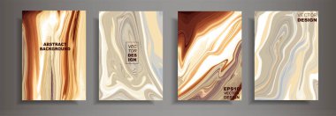 Modern tasarım A4. Soyut mermer seramik dokusuna renkli parlak sıvı boyalar. Akrilik boyalar kaplama. Tasarım sunumlar, baskı, el ilanı, iş kartları, davetiyeler, takvimler, Web siteleri