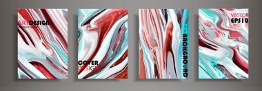 Modern tasarım A4. Renkli parlak sıvı boyalar soyut mermer dokusuna. Sıçrama akrilik boyalar. Kullanılan tasarım kapak, sunumlar, baskı, el ilanı, kartvizit, davetiye, broşür, ambalaj siteleri,.