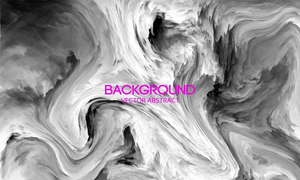 Design Moderne Texture Abstraite Éclaboussure Explosion Peintures Jet Blanc Noir — Image vectorielle