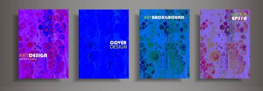 Modern tasarım A4. Renkli parlak sıvı boyalar soyut mermer dokusuna. Splash eğilimleri boyalar. Kullanılan tasarım sunumlar, baskı, el ilanı, iş kartları, Davetiyeler, takvimler, siteleri, ambalaj, kapak