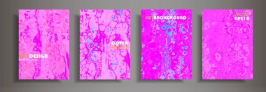 Modern tasarım A4. Renkli parlak sıvı boyalar soyut mermer dokusuna. Splash eğilimleri boyalar. Kullanılan tasarım sunumlar, baskı, el ilanı, iş kartları, Davetiyeler, takvimler, siteleri, ambalaj, kapak.