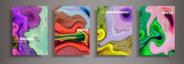 Modern tasarım A4. Renkli parlak sıvı boyalar soyut mermer dokusuna. Splash eğilimleri boyalar. Kullanılan tasarım sunumlar, baskı, el ilanı, iş kartları, Davetiyeler, takvimler, siteleri, ambalaj, kapak