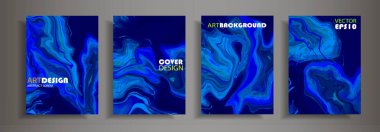 Modern tasarım A4. Renkli parlak sıvı boyalar soyut mermer dokusuna. Splash eğilimleri boyalar. Kullanılan tasarım sunumlar, baskı, el ilanı, iş kartları, Davetiyeler, takvimler, siteleri, ambalaj, kapak