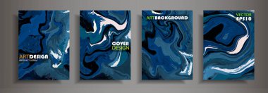Modern tasarım A4. Renkli parlak sıvı boyalar soyut mermer dokusuna. Splash eğilimleri boyalar. Kullanılan tasarım sunumlar, baskı, el ilanı, iş kartları, Davetiyeler, takvimler, siteleri, ambalaj, kapak