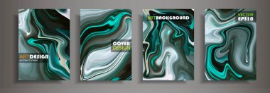Modern tasarım A4. Renkli parlak sıvı boyalar soyut mermer dokusuna. Splash eğilimleri boyalar. Kullanılan tasarım sunumlar, baskı, el ilanı, iş kartları, Davetiyeler, takvimler, siteleri, ambalaj, kapak