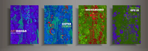 Modern tasarım A4. Renkli parlak sıvı boyalar soyut mermer dokusuna. Splash eğilimleri boyalar. Kullanılan tasarım sunumlar, baskı, el ilanı, iş kartları, Davetiyeler, takvimler, siteleri, ambalaj, kapak