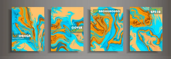 Modern tasarım A4. Renkli parlak sıvı boyalar soyut mermer dokusuna. Splash eğilimleri boyalar. Kullanılan tasarım sunumlar, baskı, el ilanı, iş kartları, Davetiyeler, takvimler, siteleri, ambalaj, kapak