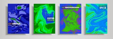 Modern tasarım A4. Soyut çok renkli mermer dokusuna renkli parlak sıvı boyalar. Splash eğilimleri boyalar. Kullanılan tasarım sunumlar, baskı, el ilanı, iş kartları, Davetiyeler, takvimler, siteleri.