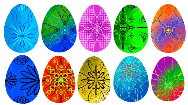 Easter Eggs Vector Eps10 — Stock Vector