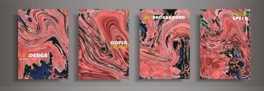 Modern tasarım A4. Renkli parlak sıvı boyaların soyut neon dokusu. Sıçrama eğilimleri boyalar. Kullanılmış tasarım sunumları, baskı, el ilanı, kartvizit, davetiye, takvim, site, ambalaj, kapak.