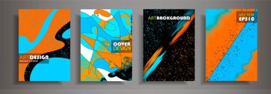 Modern tasarım A4. Renkli parlak sıvı boyalar soyut mermer dokusuna. Splash neon akrilik boyalar. Kullanılan tasarım sunumlar, baskı, el ilanı, iş kartları, davetiyeler, takvimler, siteleri, ambalaj, kapak.