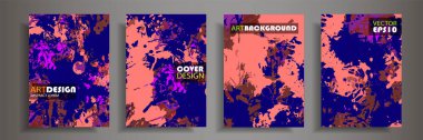Modern tasarım A4. Renkli parlak sıvı boyalar soyut mermer dokusuna. Splash neon akrilik boyalar. Kullanılan tasarım sunumlar, baskı, el ilanı, iş kartları, davetiyeler, takvimler, siteleri, ambalaj, kapak.