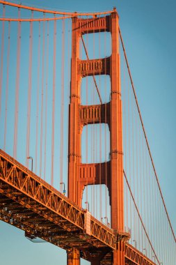 Gündoğumu, Golden Gate Köprüsü San Francisco Fort noktadan