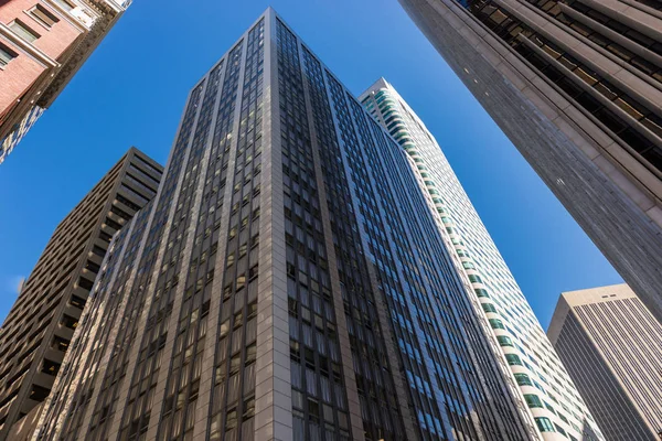 San Francisco, California, ABD finans bölgesine binalarda detay