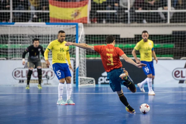Kapalı footsal maç Multiusos Pavilion Caceres, Brezilya ve İspanya Milli takım
