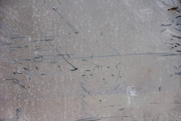 金属墙的纹理表面有划痕，污渍和裂缝 — 图库照片