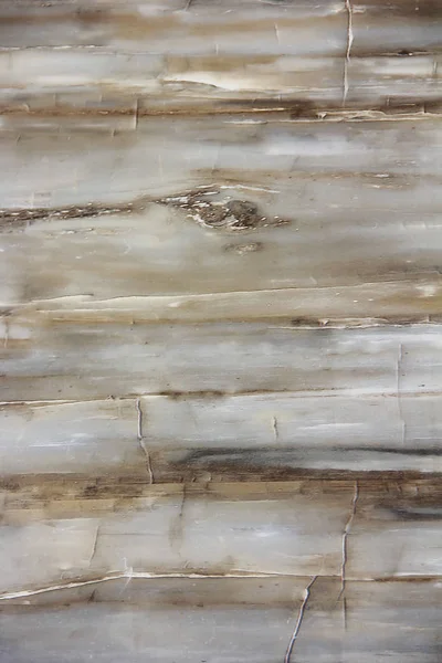 Textura de uma superfície lisa de um mármore cinza marrom ou parede de telha com rachaduras, modelos e divórcios — Fotografia de Stock