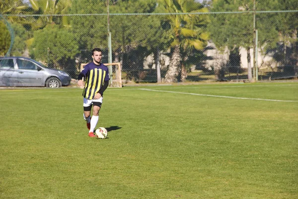 Antalya Turquie Décembre 2018 Entraînement Des Joueurs Football Dans Stade — Photo