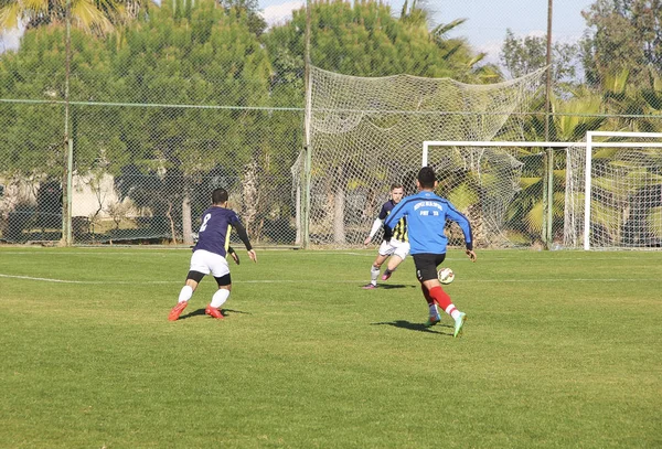 Antalya Turkiet December 2018 Träna Ett Träningspass För Fotbollsspelare Öppen — Stockfoto