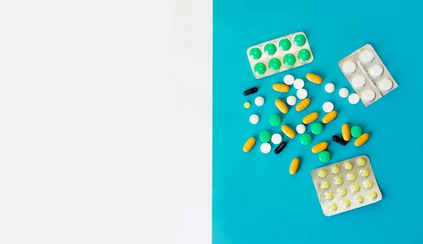 Medicamentos Multicolores Comprimidos Cápsulas —  Fotos de Stock