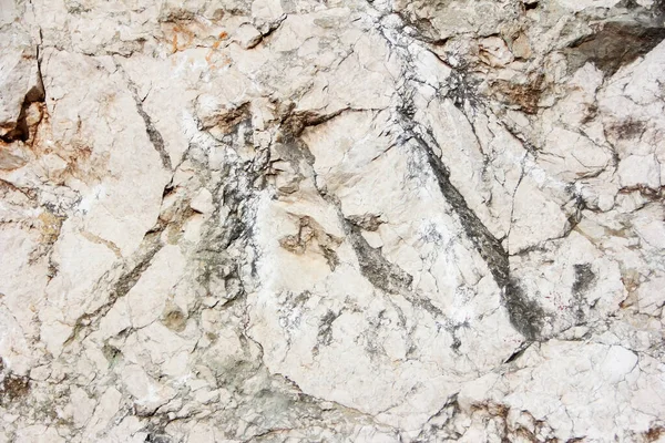 Textura Přírodního Šedého Kamene Prasklinami — Stock fotografie